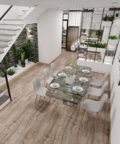 Sàn Gỗ Hansol kháng khuẩn dày 15 mm HS1504