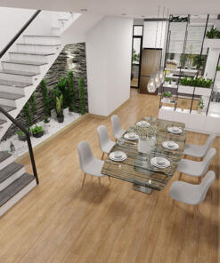 Sàn Gỗ Hansol phủ bạc nano kháng khuẩn HS1505