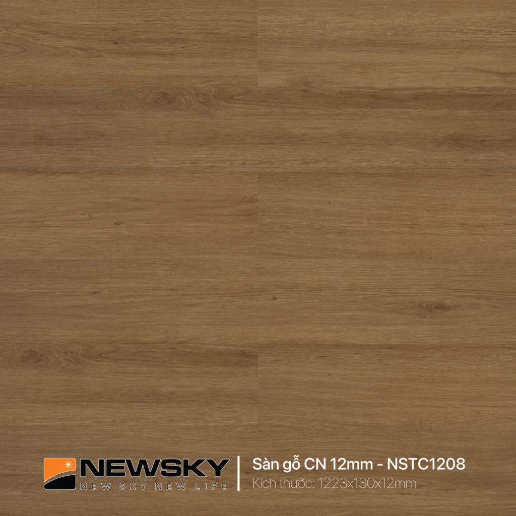 Sàn gỗ Newsky NSTC1208 -12mm Bản Vừa